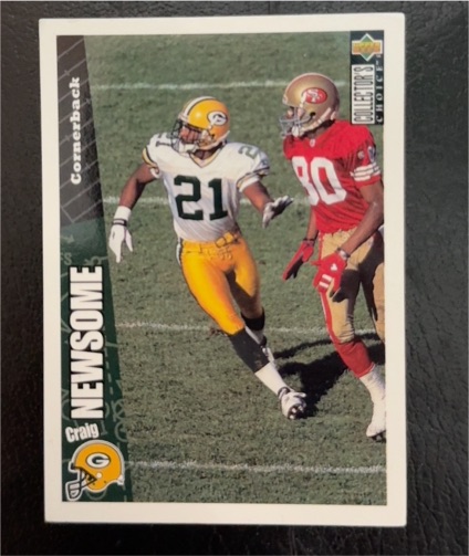 1996 Upper Deck Collector's Choice #363 Craig Newsome — front