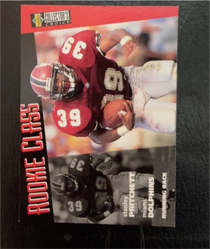 1996 Upper Deck Collector's Choice #38 Stanley Pritchett — front