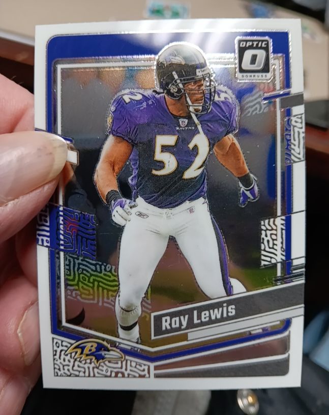 2023 Donruss Optic #17 Ray Lewis — front