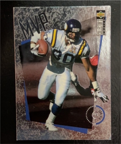 1996 Upper Deck Collector's Choice MVP #M27 Cris Carter — front