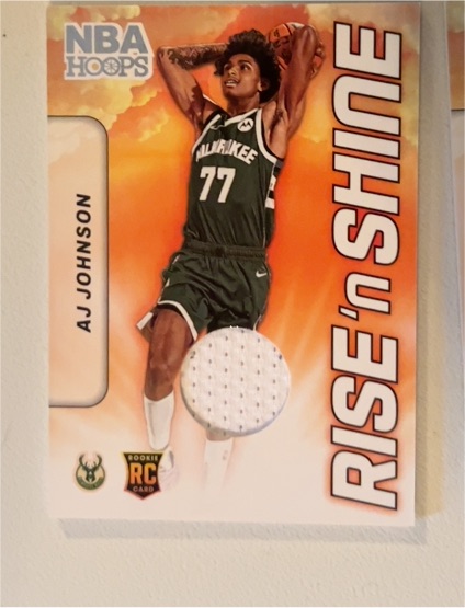 2024-25 Panini NBA Hoops #RSM-AJB AJ Johnson — front