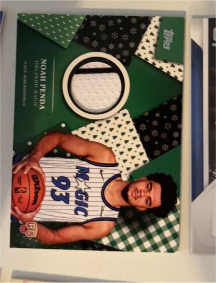2025 Topps Holiday #HR-?? Noah Penda — front