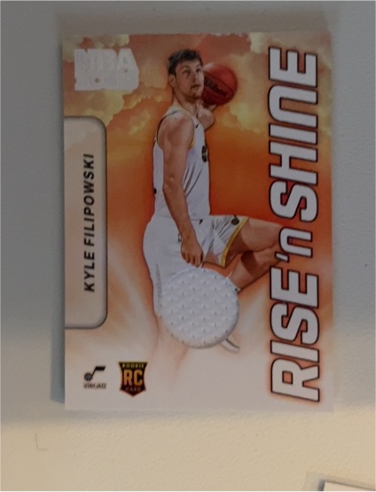 2024-25 Panini NBA Hoops #RSM-KFG Kyle Filipowski Rise N Shine — front