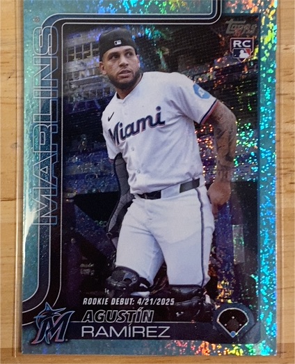 2025 Topps Update #US332 Agustin Ramirez — front