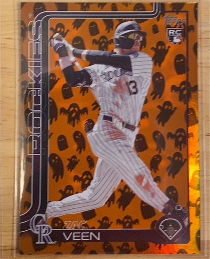 2025 Topps Update Series #US286 Zac Veen — front