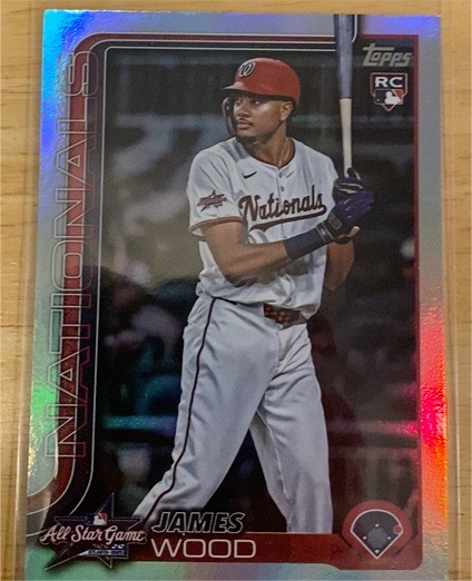 2025 Topps Update #ASG-29 James Wood — front
