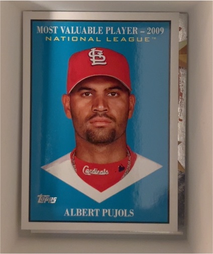2025 Topps Update Series #MV-23 Albert Pujols Most Valuable Player — front