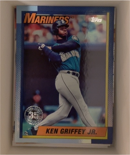 2025 Topps Update #U90-47 Ken Griffey Jr. 1990 Topps Baseball 35th Anniversary — front
