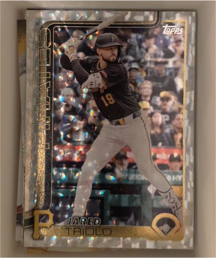 2025 Topps Update Series #US54 Jared Triolo — front