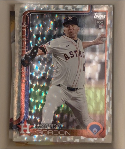 2025 Topps Update #US157 Colton Gordon — front