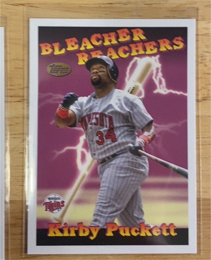 2025 Topps Update Series #BR-8 Kirby Puckett — front