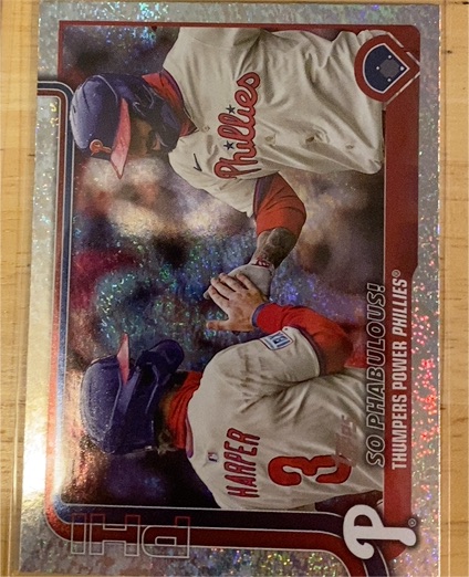 2025 Topps Update #US107 So Phabulous! Bryce Harper / Nick Castellanos — front