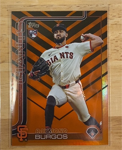 2025 Topps Update #US115 Raymond Burgos — front