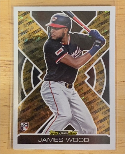 2025 Topps Update #BG-3 James Wood — front
