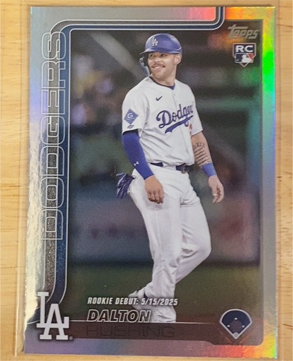 2025 Topps Update #US256 Dalton Rushing — front