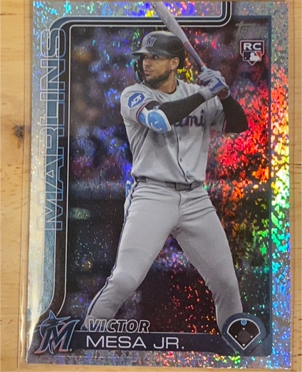 2025 Topps Update #US220 Victor Mesa Jr. — front