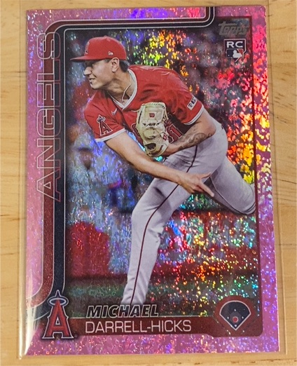 2025 Topps Update #US319 Michael Darrell-Hicks — front