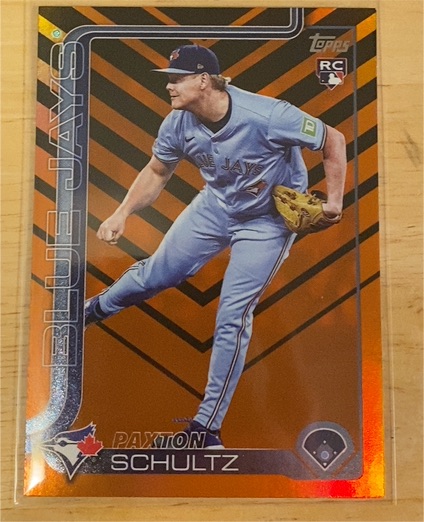 2025 Topps Update #US350 Paxton Schultz — front