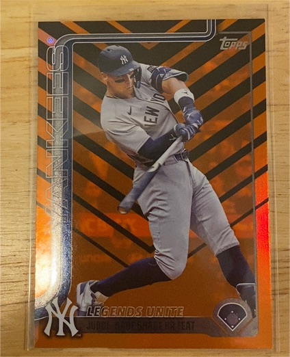 2025 Topps Update #US86 Aaron Judge — front