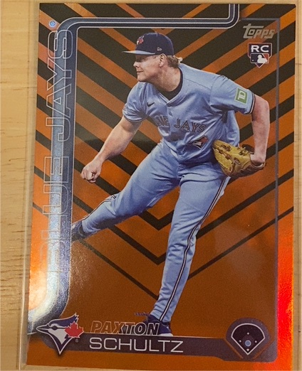 2025 Topps Update #US350 Paxton Schultz — front