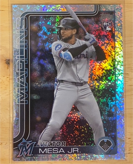 2025 Topps Update #US220 Victor Mesa Jr. — front