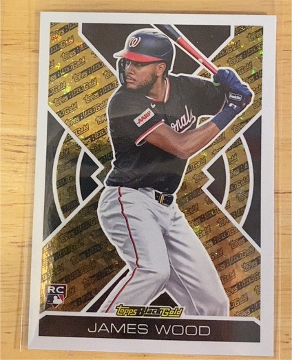 2025 Topps Update #BG-3 James Wood — front