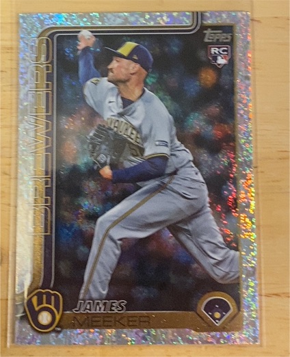 2025 Topps Update #US326 James Meeker — front