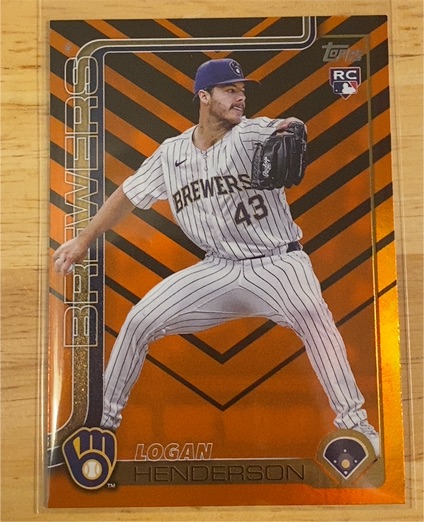 2025 Topps Update #US137 Logan Henderson — front