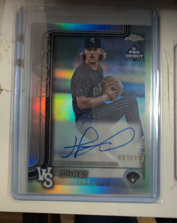 2025 Topps Chrome Pro Debut #PDC-74 Hagen Smith — front