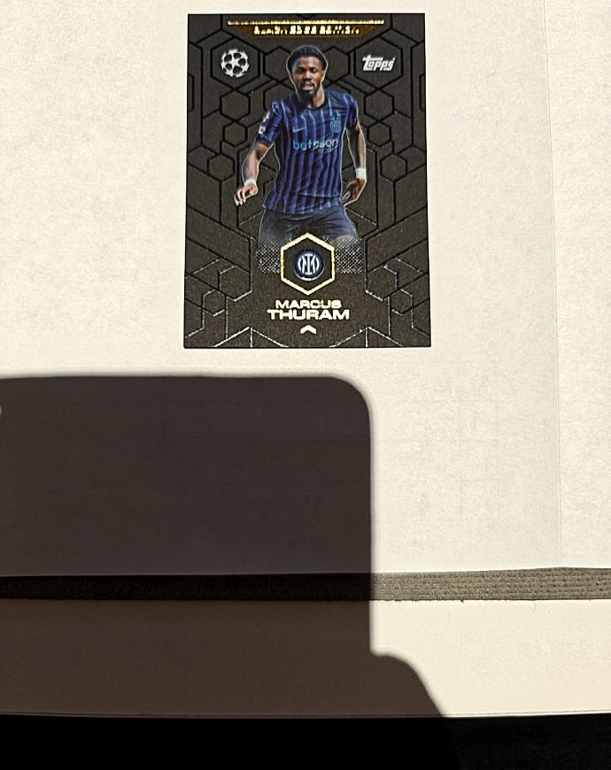 2022 Topps UEFA Champions League Marcus Thuram — front