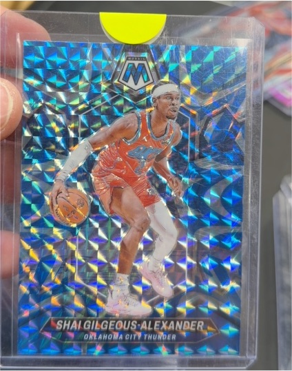 2023-24 Panini Mosaic #170 Shai Gilgeous-Alexander — front