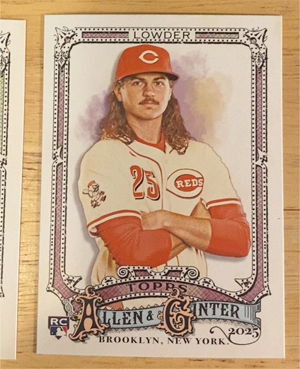 2025 Topps Allen & Ginter #109 Rhett Lowder — front