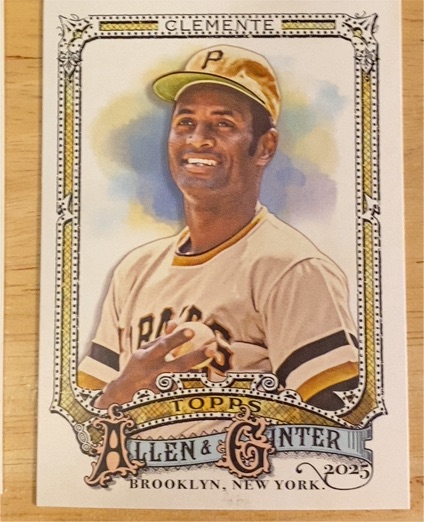 2025 Topps Allen & Ginter #39 Roberto Clemente — front