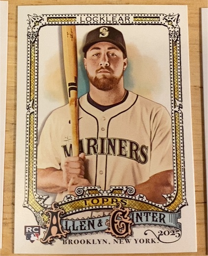 2025 Topps Allen & Ginter #112 Tyler Locklear — front