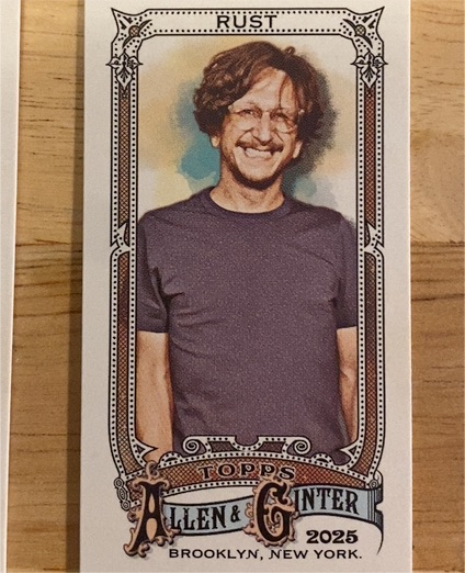 2025 Topps Allen & Ginter #210 Paul Rust — front