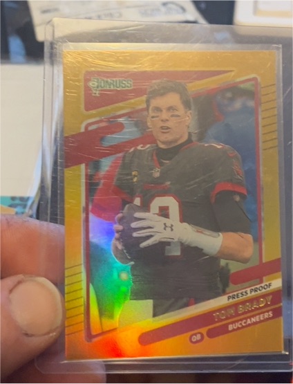2021 Donruss #1 Tom Brady — front