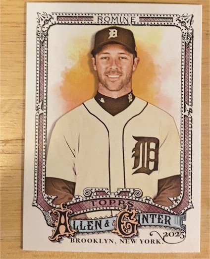2025 Topps Allen & Ginter #290 Andrew Romine — front