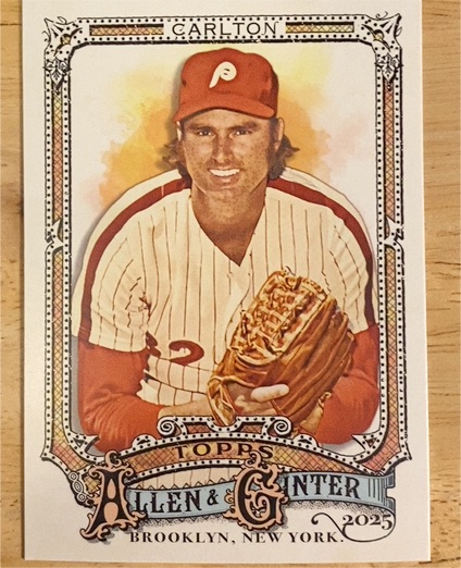 2025 Topps Allen & Ginter #38 Steve Carlton — front