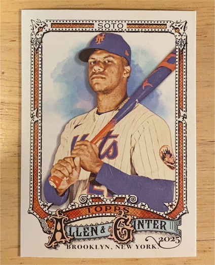 2025 Topps Allen & Ginter #95 Juan Soto — front