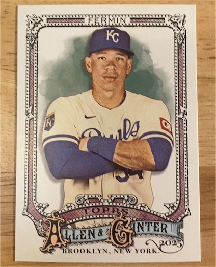 2025 Topps Allen & Ginter #163 Freddy Fermin — front
