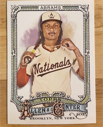 2025 Topps Allen & Ginter #90 CJ Abrams — front