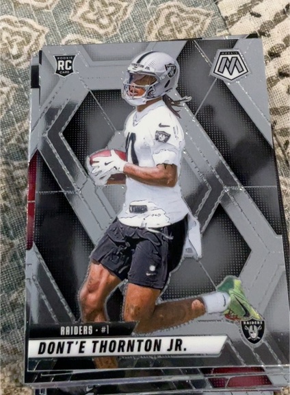 2025 Panini Mosaic #369 Dont'e Thornton Jr. — front