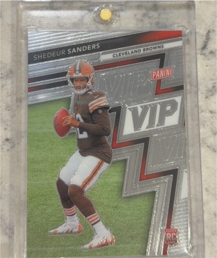 2025 Panini National VIP #RC8 Shedeur Sanders — front