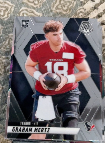 2025 Panini Mosaic #392 Graham Mertz Rookie — front
