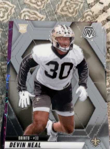 2025 Panini Mosaic #330 Devin Neal — front
