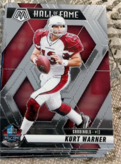 2025 Panini Mosaic #300 Kurt Warner — front