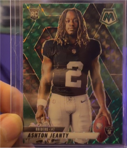 2025 Panini Mosaic #287 Ashton Jeanty — front