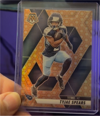 2025 Panini Mosaic #2 Tyjae Spears — front