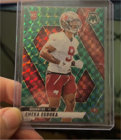 2025 Panini Mosaic #376 Emeka Egbuka — front