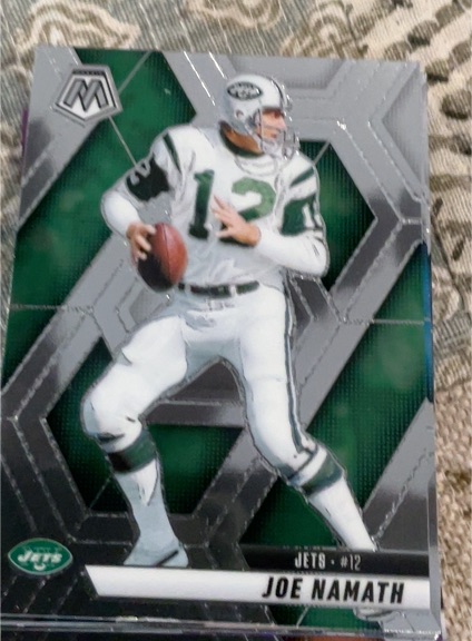 2025 Panini Mosaic #39 Joe Namath — front